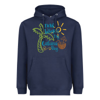 Navy now where's my cabana boy, beach palm tree coconut t shirt Heavyweight Hoodie - linhVisuals