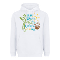 White now where's my cabana boy, beach palm tree coconut t shirt Heavyweight Hoodie - linhVisuals