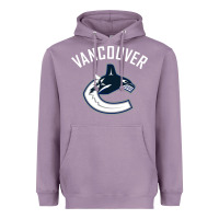 Lavender canucks white Heavyweight Hoodie - linhVisuals