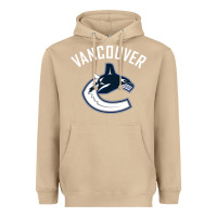 Mushroom canucks white Heavyweight Hoodie - linhVisuals