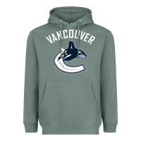 Sage canucks white Heavyweight Hoodie - linhVisuals