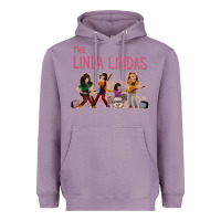 Lavender growing up   the linda lindas Heavyweight Hoodie - linhVisuals