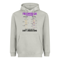 Moon Dust fibromyalgia awareness do not judge what you dont understand Heavyweight Hoodie - linhVisuals