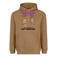 Toasted Coconut fibromyalgia awareness do not judge what you dont understand Heavyweight Hoodie - linhVisuals
