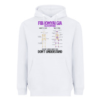 White fibromyalgia awareness do not judge what you dont understand Heavyweight Hoodie - linhVisuals