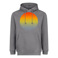 Retro Sunset Heavyweight Hoodie | Teevron