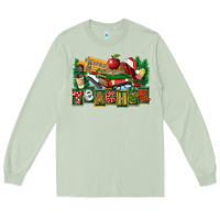 Matcha Christmas Teacher Long Sleeve Tee - FaDigitalArtStudio