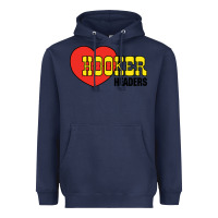 Navy hooker headers Heavyweight Hoodie - linhVisuals