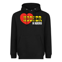 Black hooker headers Heavyweight Hoodie - linhVisuals