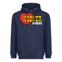 Navy hooker headers Heavyweight Hoodie - linhVisuals