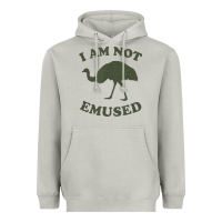 Moon Dust funny not emu sed emu   not amused ostrich bird Heavyweight Hoodie - linhVisuals