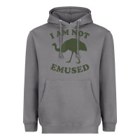 Storm funny not emu sed emu   not amused ostrich bird Heavyweight Hoodie - linhVisuals