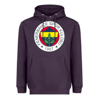 Plum fenerbahçe Heavyweight Hoodie - linhVisuals