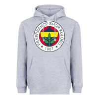 Heather Grey fenerbahçe Heavyweight Hoodie - linhVisuals