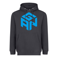 Smoke gancube Heavyweight Hoodie - linhVisuals