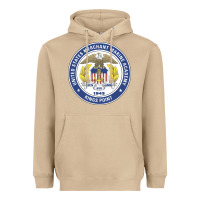 Mushroom United States Merchant Marine Academy Heavyweight Hoodie - linhVisuals