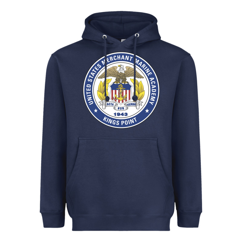 United States Merchant Marine Academy Heavyweight Hoodie by linhVisuals | Teevron