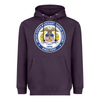 Plum United States Merchant Marine Academy Heavyweight Hoodie - linhVisuals