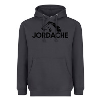 Smoke jordache Heavyweight Hoodie - linhVisuals