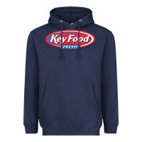 Navy keyfood fresh Heavyweight Hoodie - linhVisuals