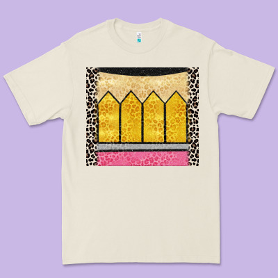 Glitter Pencil Premium Tee Designed By Cowgirlartshop