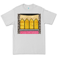 Dove Grey glitter pencil Premium Tee - CowGirlArtShop