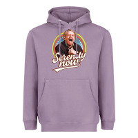 Lavender serenity later serenity now Heavyweight Hoodie - linhVisuals
