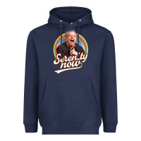 Navy serenity later serenity now Heavyweight Hoodie - linhVisuals