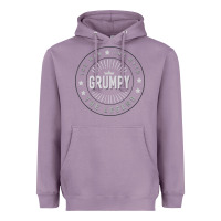 Lavender graphic 365 grumpy the legend men funny gift Heavyweight Hoodie - linhVisuals
