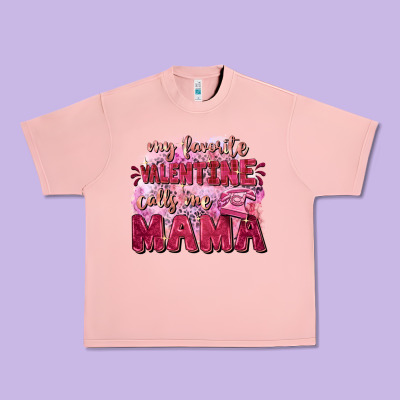 My Favorite Calls Me Mama Mother's Day Urban Heavy Tee Designed By Fadigitalartstudio