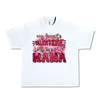 White My favorite calls me mama Mother's Day Urban Heavy Tee - FaDigitalArtStudio