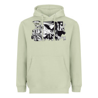 Matcha guernica artwork Heavyweight Hoodie - linhVisuals
