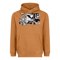 Meerkat guernica artwork Heavyweight Hoodie - linhVisuals