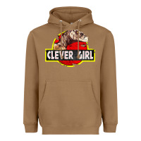 Toasted Coconut clever girl Heavyweight Hoodie - linhVisuals