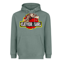 Sage clever girl Heavyweight Hoodie - linhVisuals