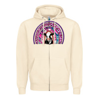 Sandshell rainbow cow Zipper Hoodie - AdoDesignShop