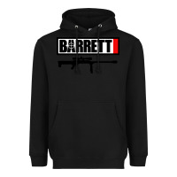 Black barrett firearm company Heavyweight Hoodie - linhVisuals