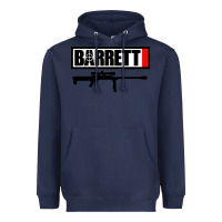 Navy barrett firearm company Heavyweight Hoodie - linhVisuals