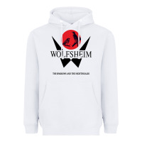 White wolfsheim german music Heavyweight Hoodie - linhVisuals