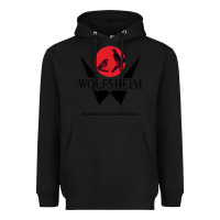 Black wolfsheim german music Heavyweight Hoodie - linhVisuals