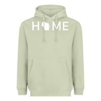 Matcha home in wisconsin love u.s Heavyweight Hoodie - linhVisuals