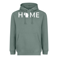 Sage home in wisconsin love u.s Heavyweight Hoodie - linhVisuals