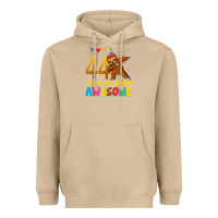 Mushroom 44 years old birthday sloth dabbing 44th birthday sloth Heavyweight Hoodie - linhVisuals