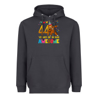 44 Years Old Birthday Sloth Dabbing 44th Birthday Sloth Heavyweight Hoodie | Teevron