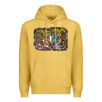 Antique Gold mama western Premium Hoodie - RacoonDesign