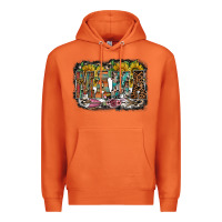 Carrot mama western Premium Hoodie - RacoonDesign