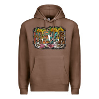 Chestnut mama western Premium Hoodie - RacoonDesign