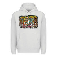 Dove Grey mama western Premium Hoodie - RacoonDesign