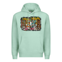 Seafoam mama western Premium Hoodie - RacoonDesign