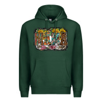 Sports Green mama western Premium Hoodie - RacoonDesign